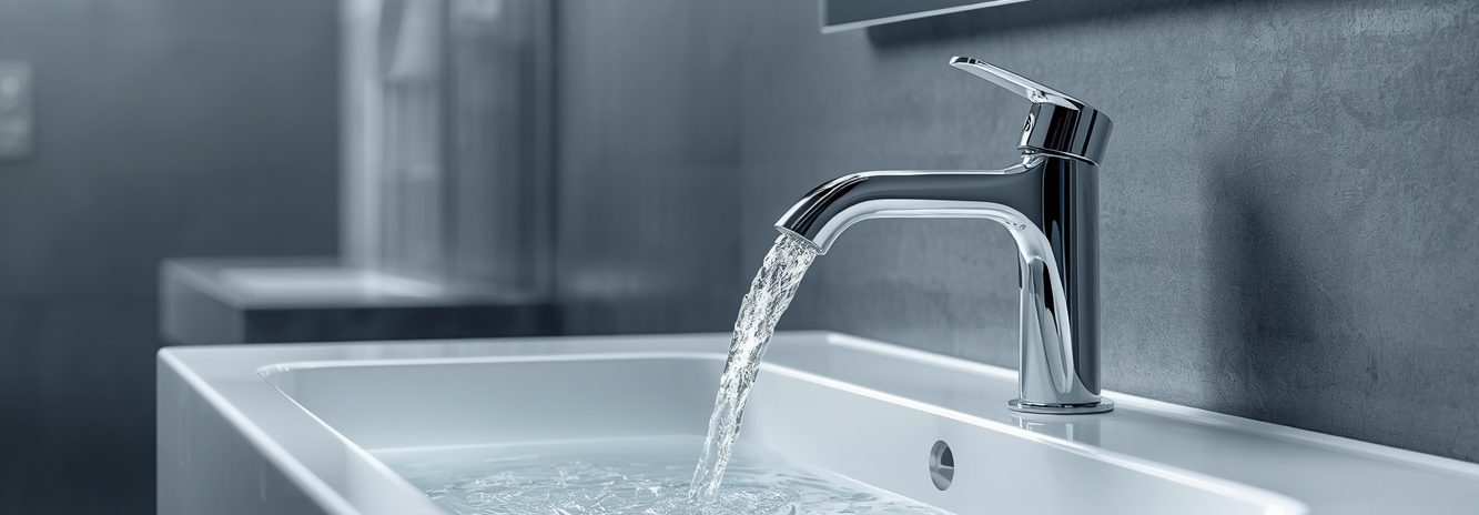 lucid-origin_A_high-end_modern_website_hero_banner_featuring_a_luxurious_Grohe_chrome_basin_f-0